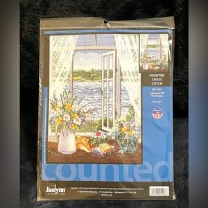 A Breeze Off The Ocean Counted Cross Stitch Kit (9”x 12”)